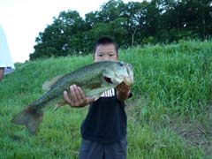 野池_ブラックバス