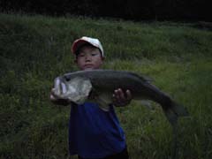 野池_ブラックバス